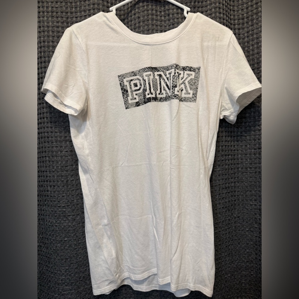 Victoria's Secret PINK White T-Shirt